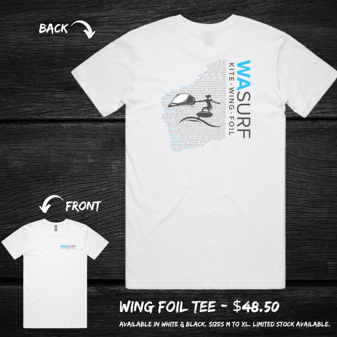 WA Surf Kite Wing Foil T-shirt