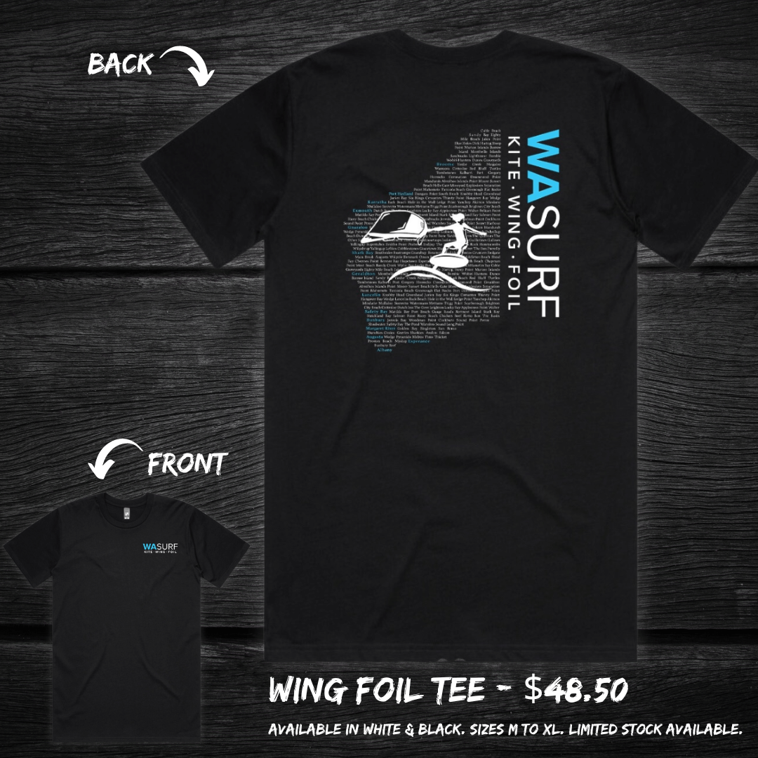 WA Surf Kite Wing Foil T-shirt